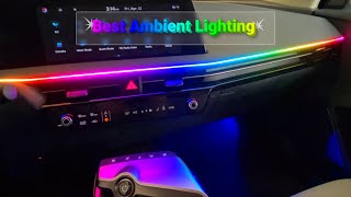 Light Up Your Drive Best Car Ambient Interior Light Kit Unboxing amp Setup [upl. by Anierdna]