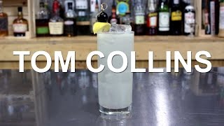 Tom Collins Gin Cocktail Recipe [upl. by Oicor249]