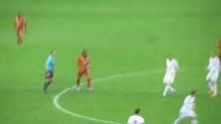 Drogbanın Real Madride Attığı Gol 720p Tribün Çekimi [upl. by Folly134]