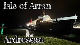 Isle of Arran arrives in Ardrossan from Dry Dock 22nd October 2024 [upl. by Aivitnahs]