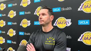 JJ Redick On What Lakers Have Done In Practice [upl. by Glavin]