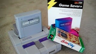 LGR Oddware  SNES Game Saver Plus by Nakitek [upl. by Gosnell715]