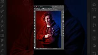 Dual Lighting Effect In Photoshop photoshoptutorial shots ytshorts photoshop photoshoplearning [upl. by Nylek166]