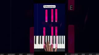 How to play like tchouameni on piano 😱😱pianosoinapp pianotutorial [upl. by Adnihc]