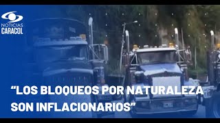 Protesta de camioneros ya genera alzas en los precios de alimentos y escasez de combustible [upl. by Tallulah]