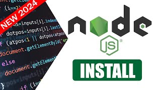 How to install node js 2024  Install node js  node js installation windows 10 and windows 11 [upl. by Acirema]