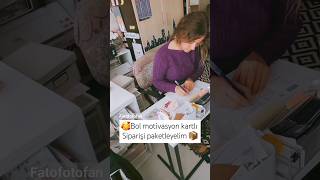 fatofotofan mottokart ları siparişini paketleyelim 📦✨️ [upl. by Brout]