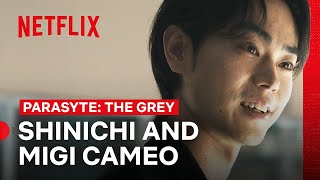 Shinichi and Migi Make a Cameo  Parasyte The Grey  Netflix Philippines [upl. by Center399]