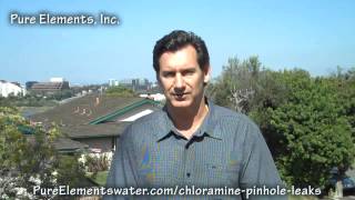 CHLORAMINES  PINHOLE LEAKS EPIDEMIC in Southern California  COPPER PIPES [upl. by Fidellas]