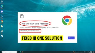 How To Fix Error DNSPROBEFINISHEDNXDOMAIN in Chrome [upl. by Nnilsia]