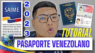 PASAPORTE VENEZOLANO  TUTORIAL  PAGO EFECTIVO TIPS amp TRUCOS  ENERO 2023 [upl. by Okim]