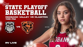 2024 PIAA AA Girls Basketball Redbank Valley vs Clairton 1st Round [upl. by Hannavas]