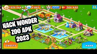 DESCARGA HACK WONDER ZOO APK 2023  CRISTO YZ [upl. by Ayatahs]