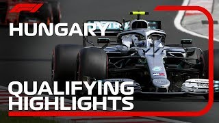 2019 Hungarian Grand Prix Qualifying Highlights [upl. by Sanez]