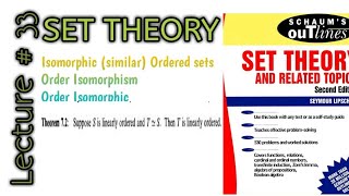 Isomorphic similar Ordered setsOrder IsomorphismOrder Isomorphic [upl. by Nyleimaj912]