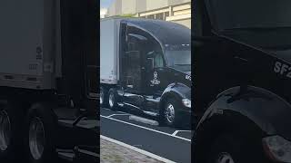 Black Roadshow 2024 Bruce Springsteen amp E Street Band Tour Kenworth T680 on 9724 [upl. by Ragouzis]