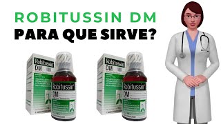 ROBITUSSIN DM que es y para que sirve robitussin dm como tomar robitussin dm jarabe [upl. by Tadeas]