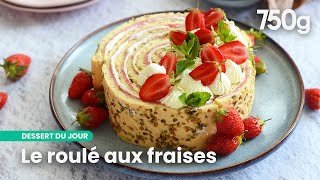 Le plus beau des desserts avec des fraises  750g [upl. by Aita]