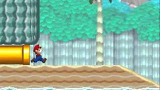 Lets Play New Super Mario Bros DS Part 11 Living on the Edge [upl. by Sevik152]