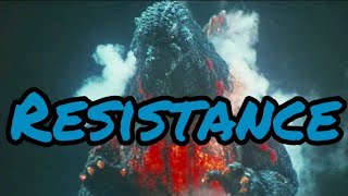 Heisei Godzilla 19841995 AMV Resistance [upl. by Stoddart678]