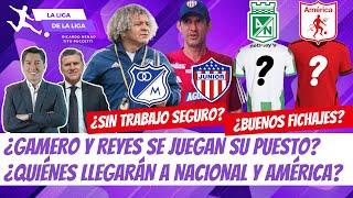 ¿Alberto Gamero y Arturo Reyes Se Juegan Su Puesto ¿Quiénes a Nacional y América  LaLigaDeLaLiga [upl. by Nagram377]