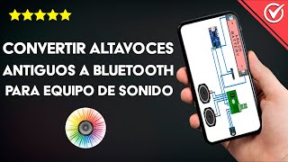 Cómo Convertir Altavoces o Parlantes Antiguos a Bluetooth con un Adaptador Bluetooth [upl. by Petrick]