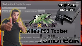 Jailbreak facile PS3 en 490 Elvinat 84 cobra avec PS3ToolSET by BguerVilles [upl. by Obie]