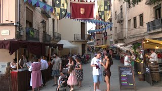 Ambient campaments i espectacles de carrer a la XXVII Festa del Renaixement de Tortosa [upl. by Chiles]