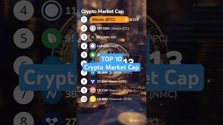 Top 10 Crypto Market Cap 2013  2024 [upl. by Nailil]