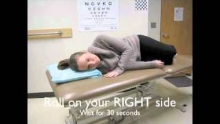 BBQ Roll for Right Horizontal Canal BPPV [upl. by Anale]