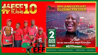 EFF Presser 2 August 2023 [upl. by Fitzsimmons]