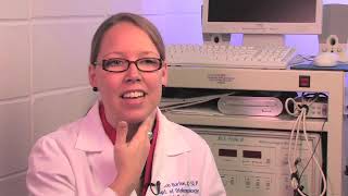 Stroboscopy with Jessica Barton CCCSLP [upl. by Zimmermann13]