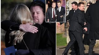 James Corden Attends Liam Paynes Funeral in Emotional Farewell [upl. by Beitris]