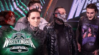 Motionless in White are thrilled to sing Rhea Ripleys entrance WrestleMania XL Saturday exclusive [upl. by Notsuh]