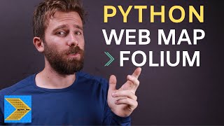 Python tutorial on making a multilayer Leaflet web map with Folium [upl. by Eiramyelhsa]