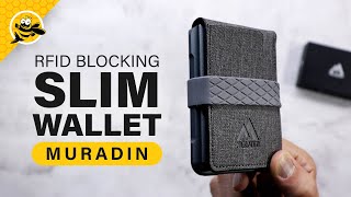 MURADIN Tactical Bifold Slim Wallet w RFID on Amazon  Is It Worth It [upl. by Altman]