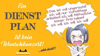 Ein DIENSTPLAN ist kein Wunschkonzert oder doch Kitahelden LIVE [upl. by Burnsed638]