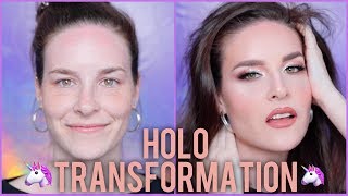 Simply Nailogical Gets A Makeover HOLOSexual Makeup Transformation [upl. by Aridan]