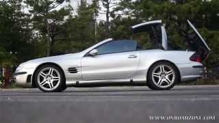 Mercedes BENZ SL500 AMG HARD TOP OPEN amp CLOSE [upl. by Ellertal]