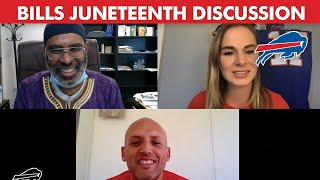 Medaille Colleges L Nathan Hare Discusses Juneteenth w the Buffalo Bills [upl. by Justinian]