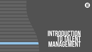 Introduction to Talent Management [upl. by Hairem]