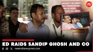 ED raids R G Kar Ex Principal Sandip Ghosh and his aides [upl. by Crenshaw539]