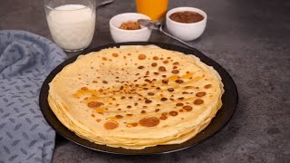 Pâte à crêpes simple et rapide [upl. by Ahsaetan]