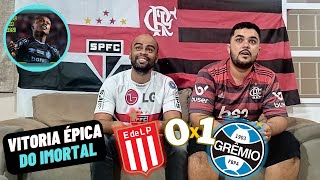 ESTUDIANTES X GRÊMIO REACT O IMORTAL VENCE DE MANEIRA EPICA COM JOGADOR A MENOS [upl. by Don269]