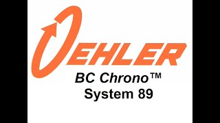 Oehler Research System 89 BC Chrono™ Software Demo [upl. by Stephania330]