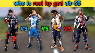 jota vs luqueta vs leon vs antonio 🔥 compare  who is best character in free fire [upl. by Rip]