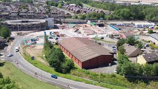 Runcorn Station Quarter Update  June 2021 [upl. by Litnahs]