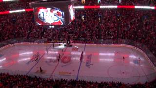 Montreal Canadiens Intro 2011  NHL Play Offs at the Bell Center   1080p HD [upl. by Ydnarb794]