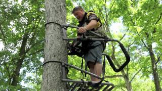 OlMan Alumalite CTS Climbing Series Stand Complete Tutorial [upl. by Simmons]