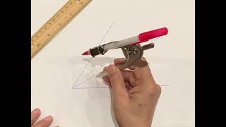 How to trisect an Acute Angle using a compass and a ruler Very close to Ideal Solution [upl. by Lleoj585]